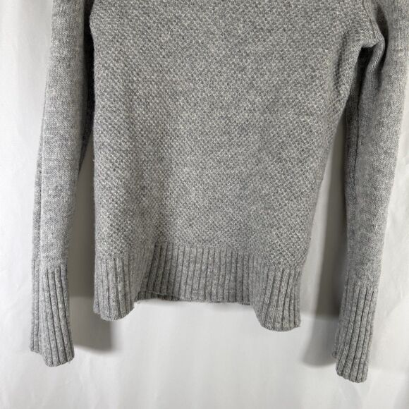 Gap Lambs Wool Blend Sweater Women's Small Cable Knit Turtleneck Pullover - Picture 11 of 11